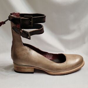 Freebird By Steven Maribel Leather Ankle Strap Shoes (W Size 8)